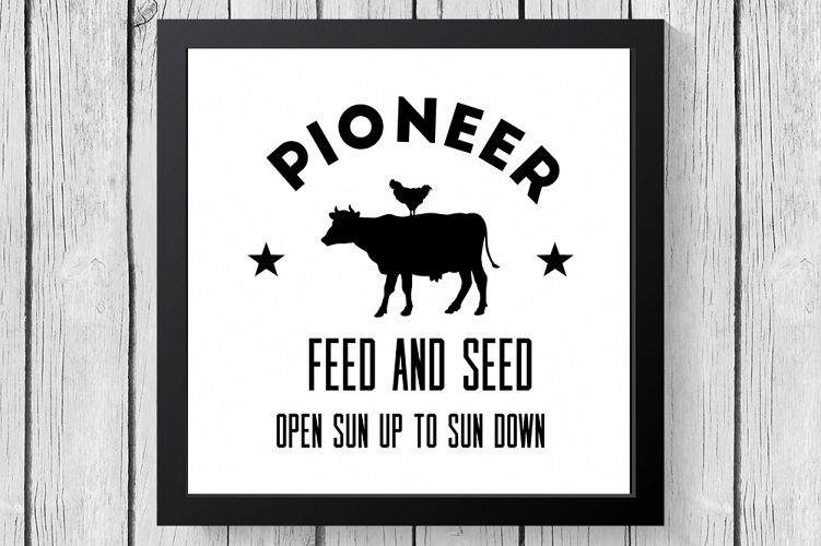 Pioneer Feed and Seed SVG