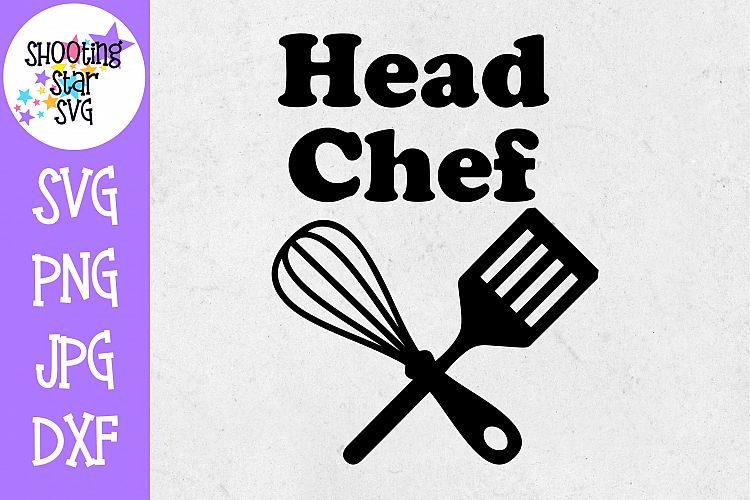 Head Chef SVG - Cooking SVG - Apron SVG