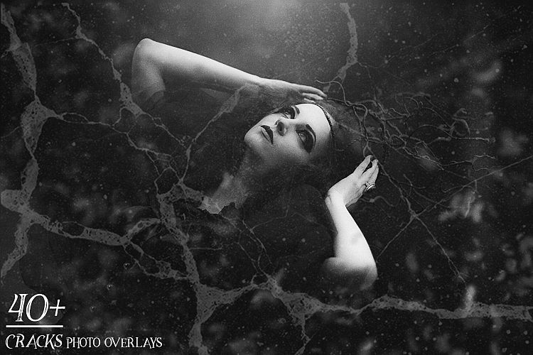 43 Cracks Photo Overlays