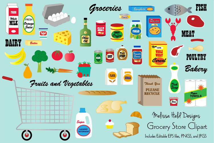 Grocery Store Clipart