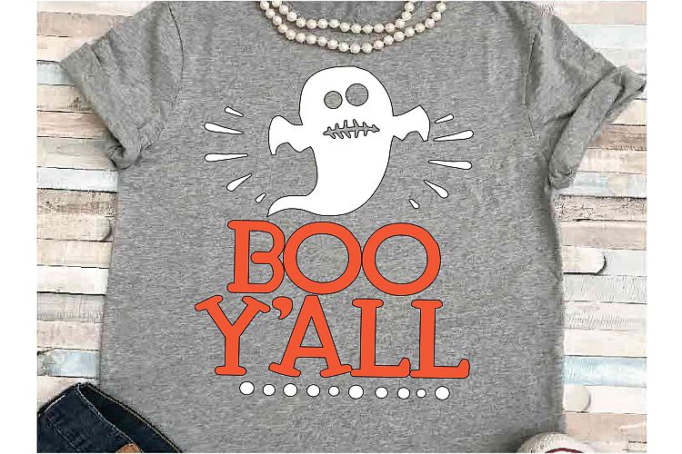 Ghost svg DXF JPEG Silhouette Cameo Cricut Boo yall svg