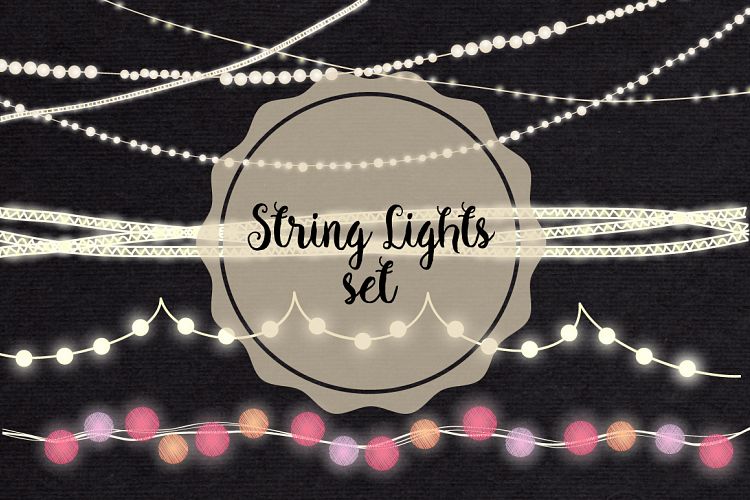 String Lights Clip art