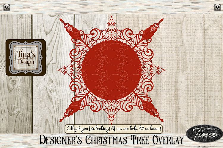 Designers Christmas Tree Overlay Circular 101418