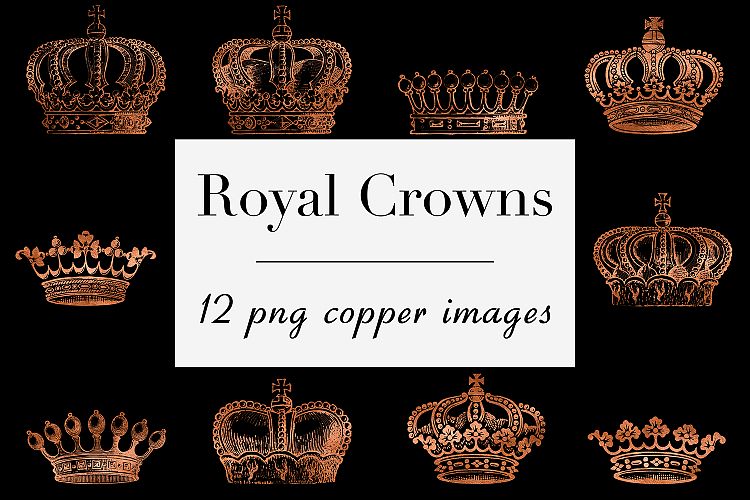 Copper Crown Clipart