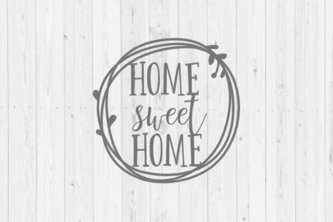 Free Free 349 Silhouette Home Sweet Home Svg Free SVG PNG EPS DXF File