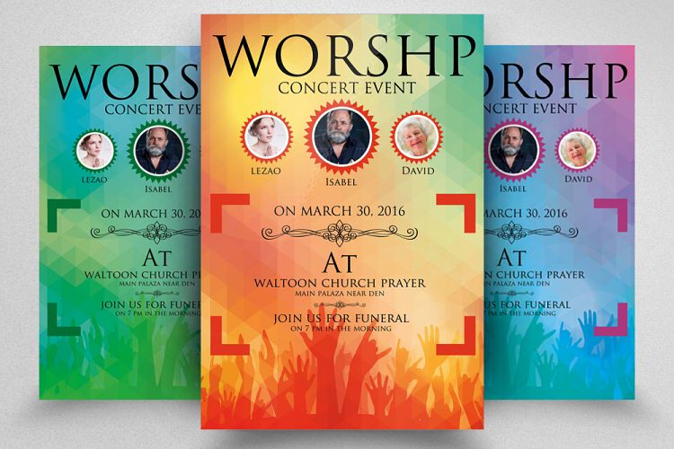 Worship Church Flyer