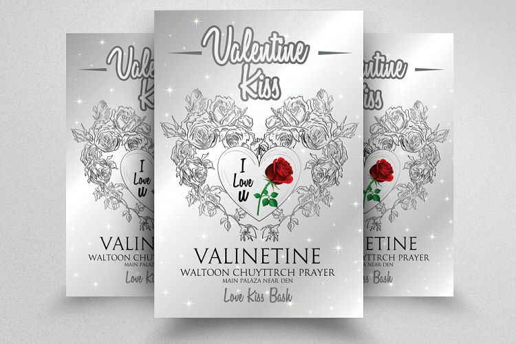 Valentines Day Flyer Template