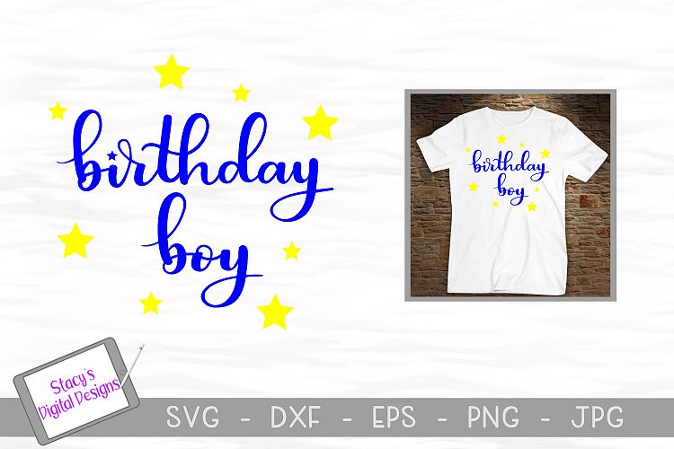Birthday boy svg / birthday svg