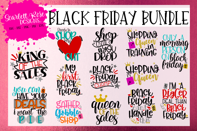 Black Friday SVG Bundle