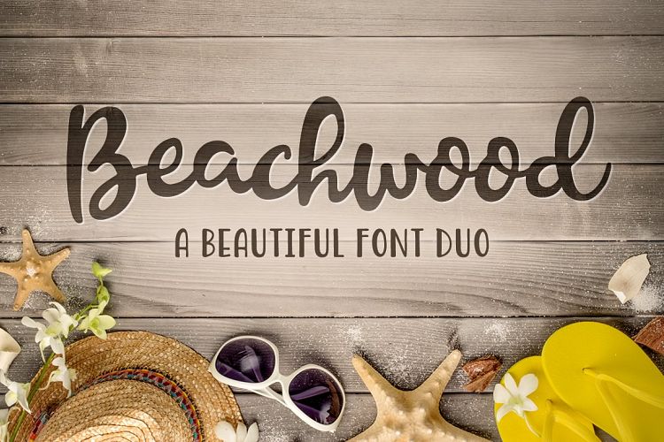 Beachwood Font Duo