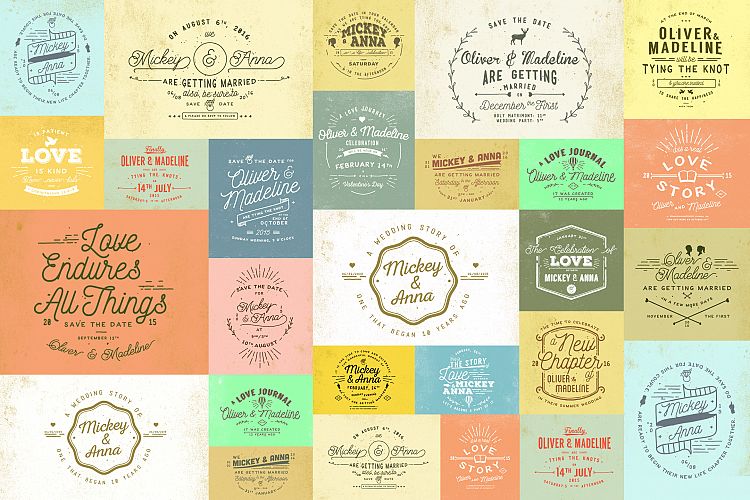20 Rustic Wedding Badges