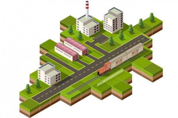 Isometric city