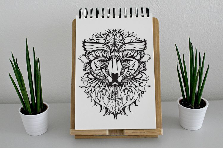 Mythical Character Animal Clipart SVG Hand Drawn Unique Item