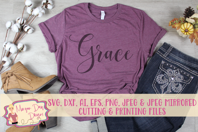 Grace SVG, DXF, AI, EPS, PNG, JPEG