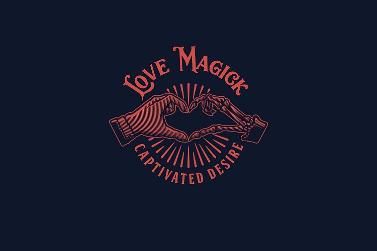 Love Magick Logo Template