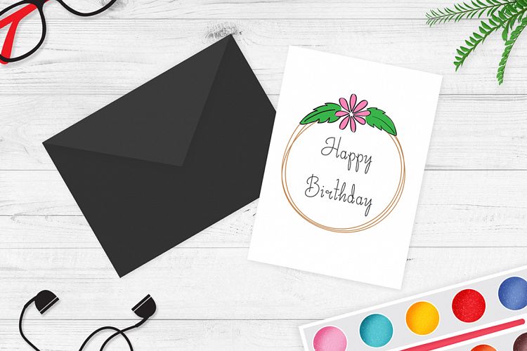 Greeting Card Mockup v4