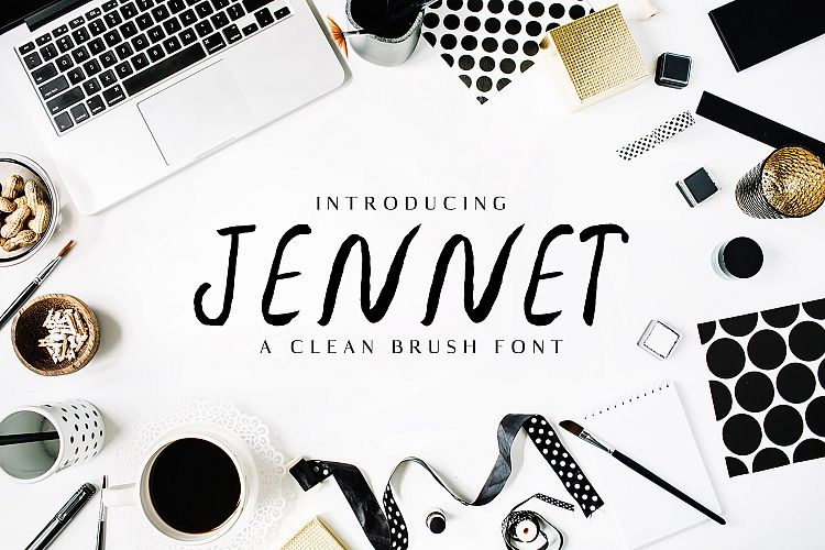 Jennet Brush Font Family