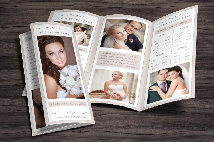 Photography Trifold Brochure Template