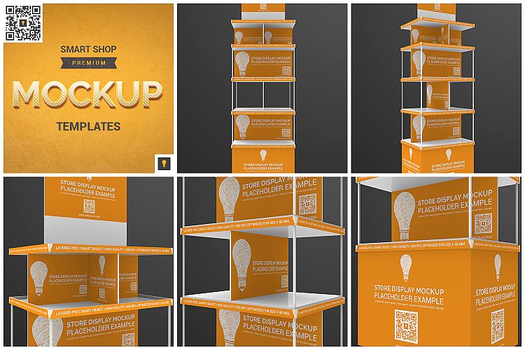 Store Display Mockup
