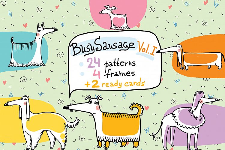 BusySausage Vol.1 patterns