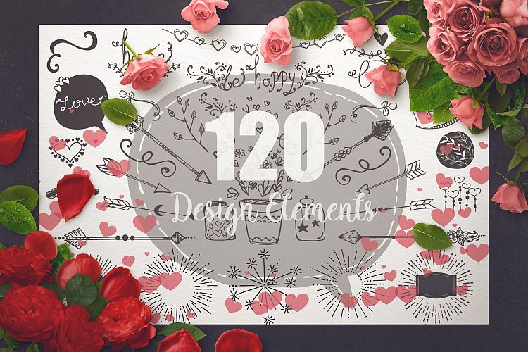 Romantic Vector Design Pack