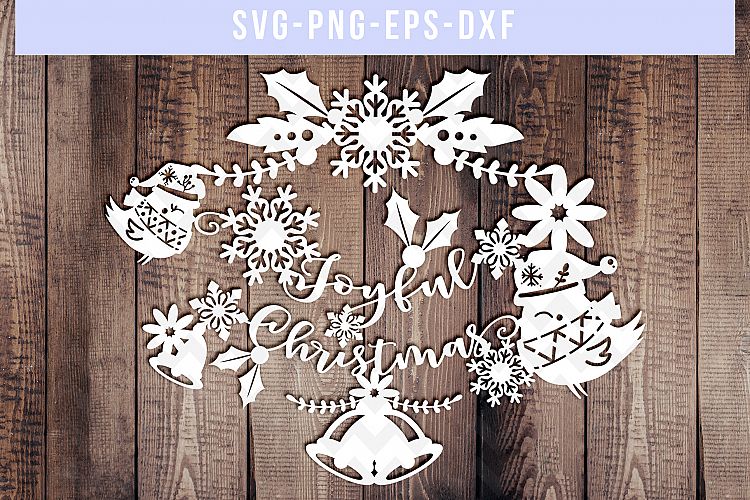 christmas svg cut file, snowflake svg, winter svg, floral