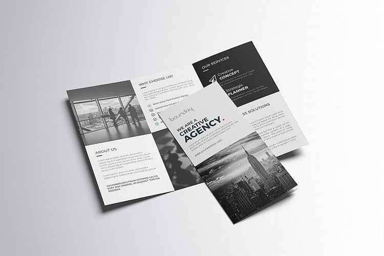 Minimal Trifold Brochure