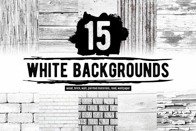 15 White backgrounds