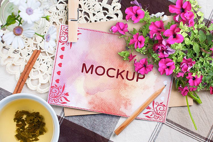 Greeting Cards Mockups V.2