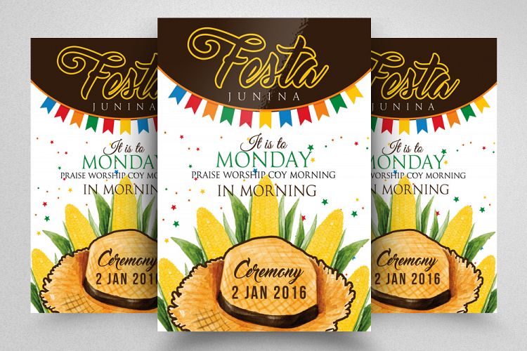 Festa Junina Flyer