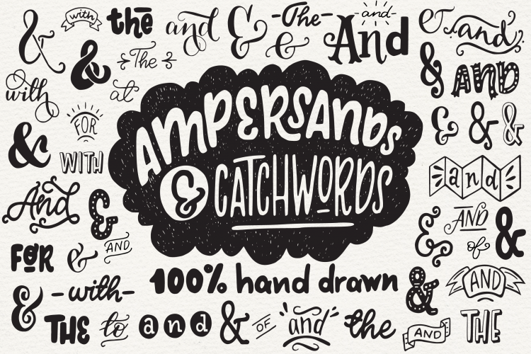Ampersands and Catchwords