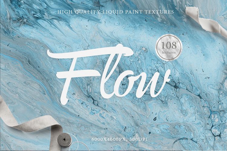 108 Flow Liquid Textures