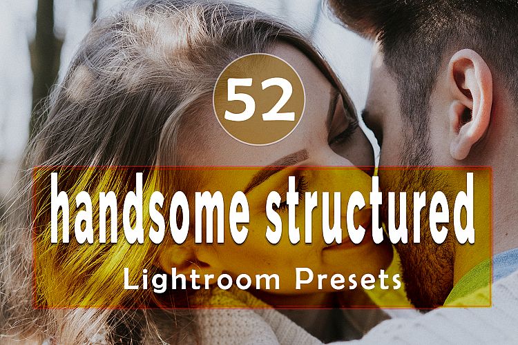 handsome structured Lightroom Presets