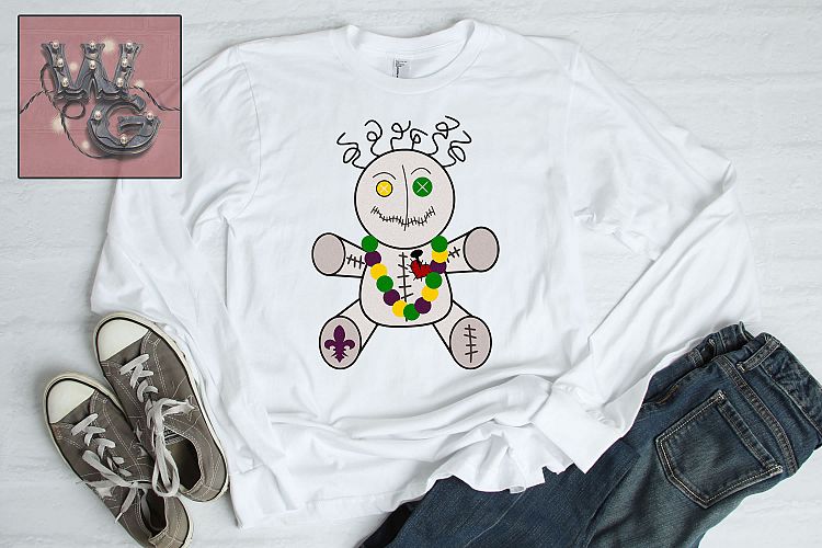Download Mardi Gras Voodoo Doll SVG DXF PNG EPS Commercial (190048 ...