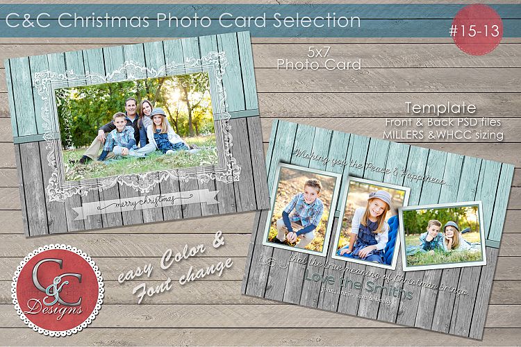 Christmas Photo Card 15-13