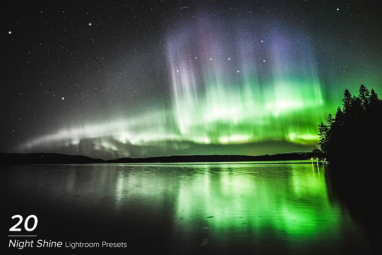 20 Night Shine Lightroom Presets