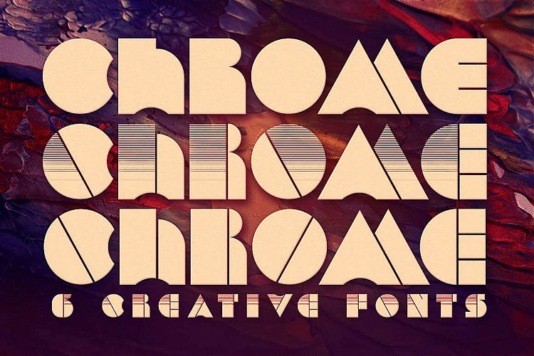 Chrome - Display Font