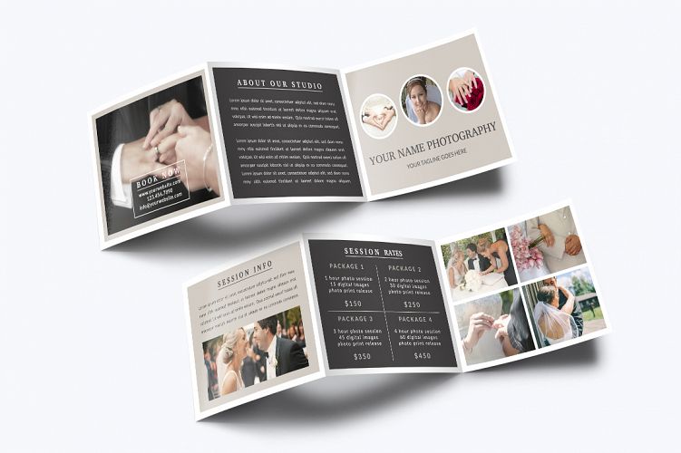 Photography Trifold Brochure Template