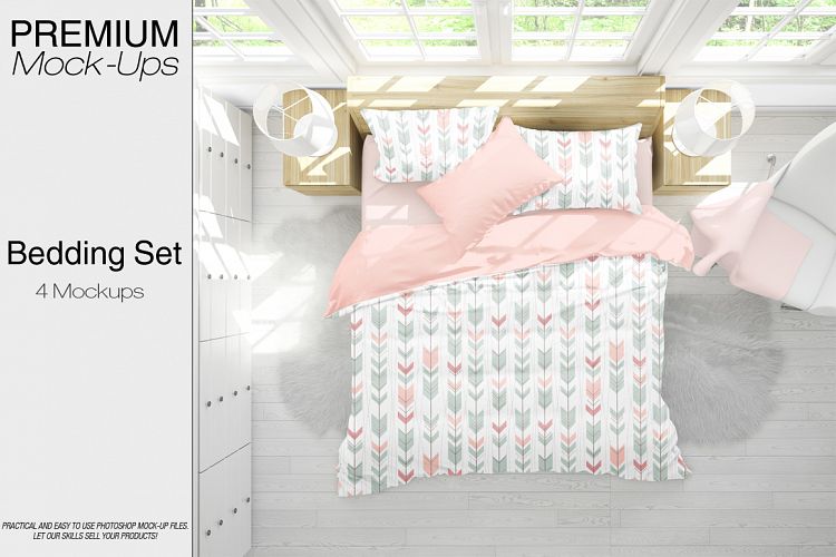 Bedding Mockup Set