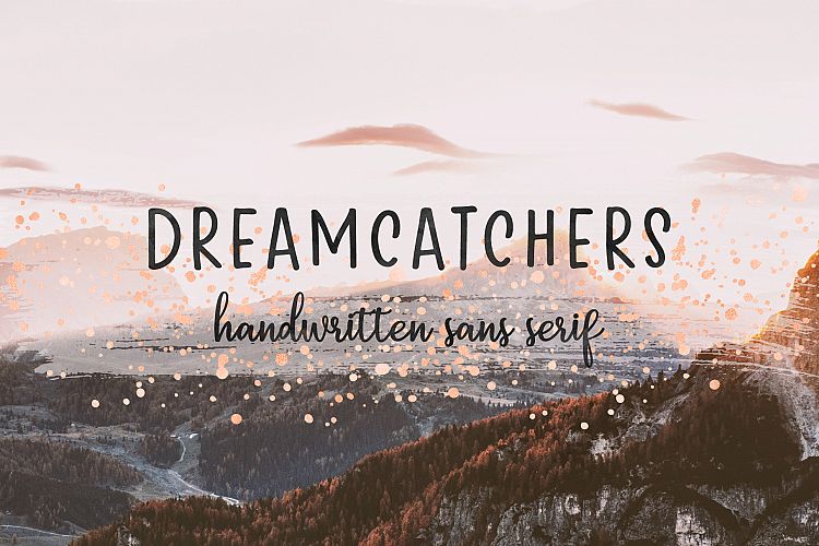 Dreamcatchers | A Playful Sans Serif