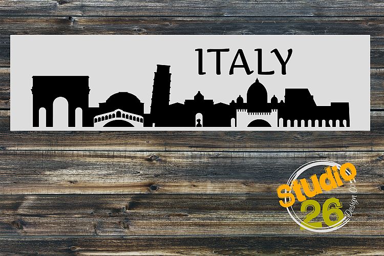 Italy Landmarks Skyline