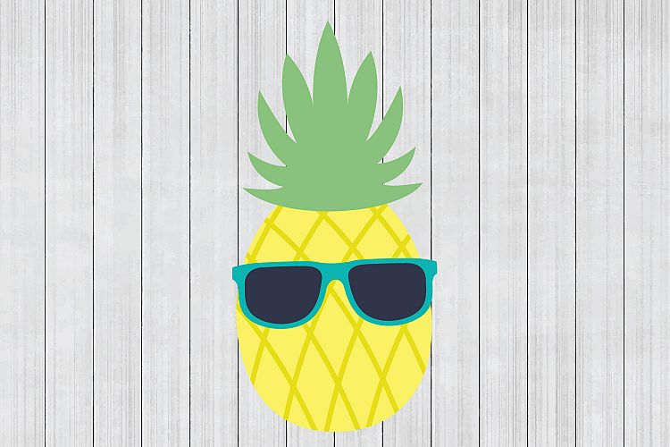 Pineapple SVG, Summer SVG, Cuttable File