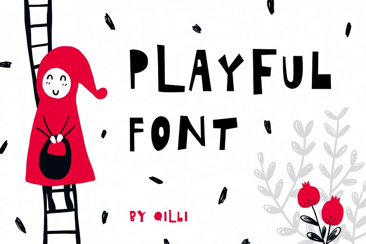 Playful Font - Display Typeface