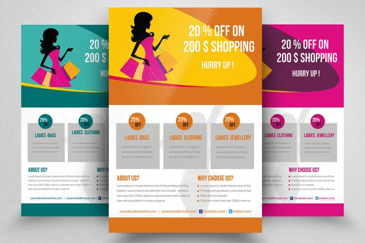 Shopping Sale Offer Flyer