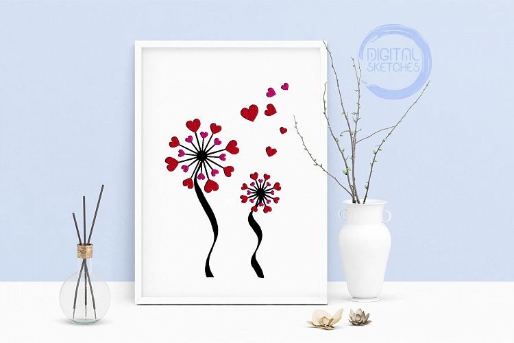 Machine Embroidery Design Wedding Tree Hearts Hearts