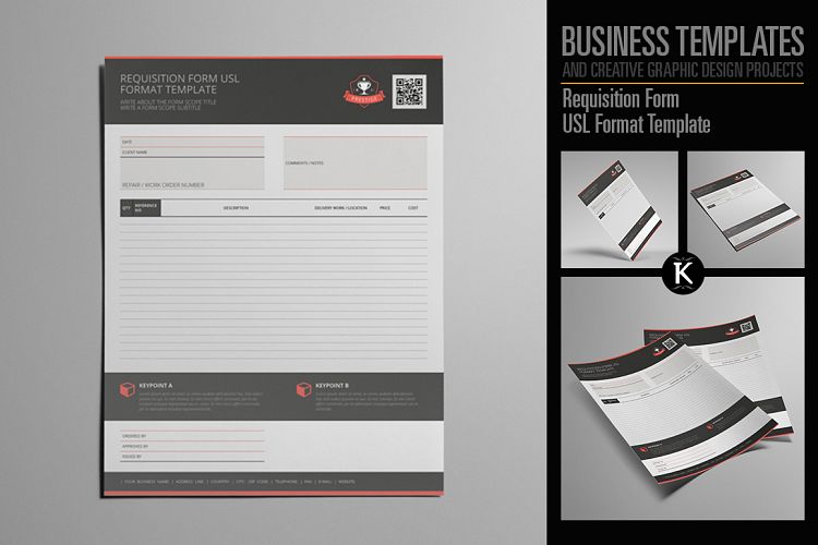 Requisition Form USL Format Template