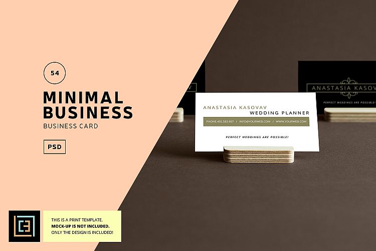 Minimal Business Card - BC054