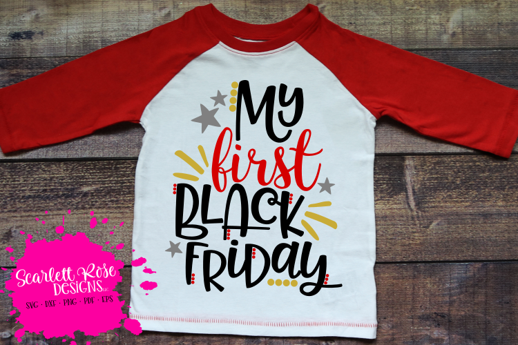 My First Black Friday SVG