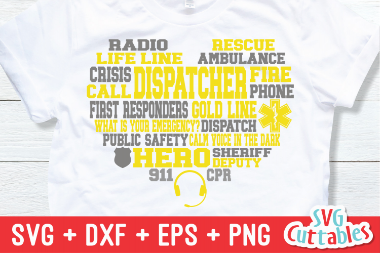 Download 911 Dispatcher Subway Art Heart | SVG Cut File (386737 ...