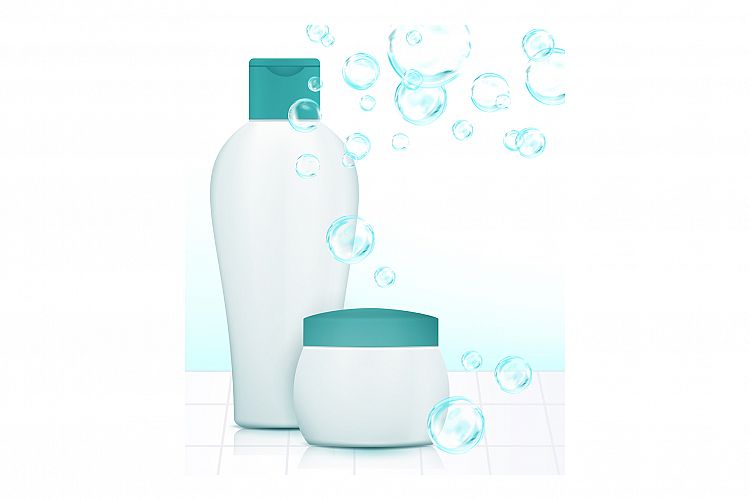Baby Shampoo Creative Promotional Poster Vector example image 1
